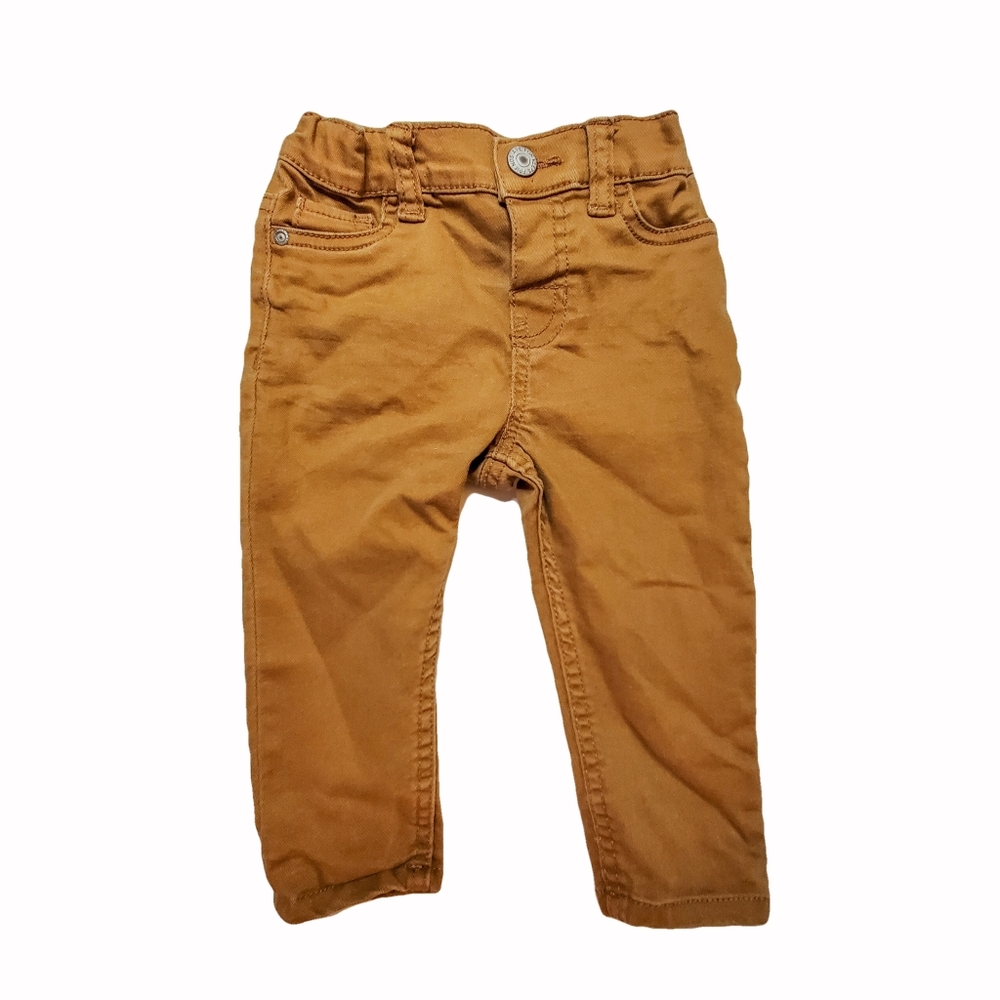 H&M Twill Pants - 6-9 Months - Tan